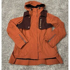 Holden Outerwear Women’s Jacket Orange With Vest Small EUC
